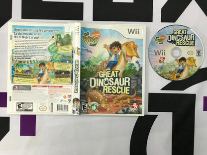 GO DIEGO GO GREAT DINOSAUR RESCUE (COMPLETE IN BOX) (usagé)