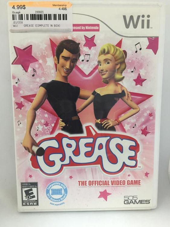 GREASE (COMPLETE IN BOX) (usagé)