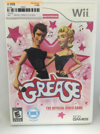 GREASE (COMPLETE IN BOX) (usagé)