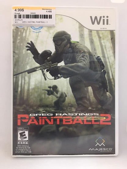 GREG HASTING PAINTBALL 2 (COMPLETE IN BOX)