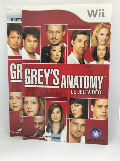 GREY'S ANATOMY THE VIDEO GAME (COMPLETE IN BOX)