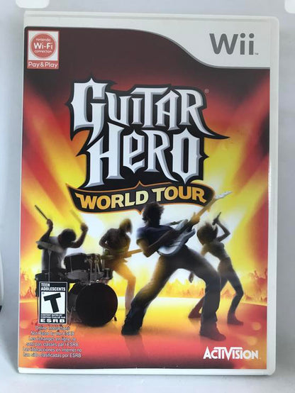 GUITAR HERO WORLD TOUR GAME ONLY (WITH BOX)