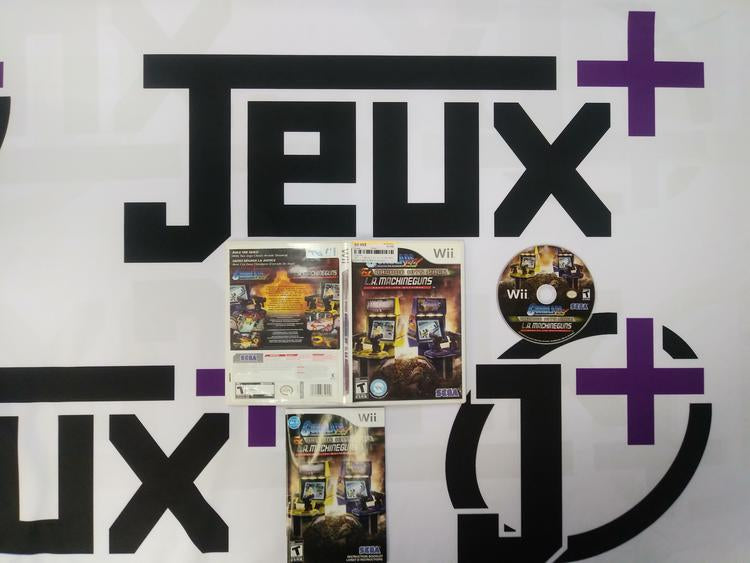 GUNBLADE N-Y & L-A MACHINEGUNS (COMPLETE IN BOX)