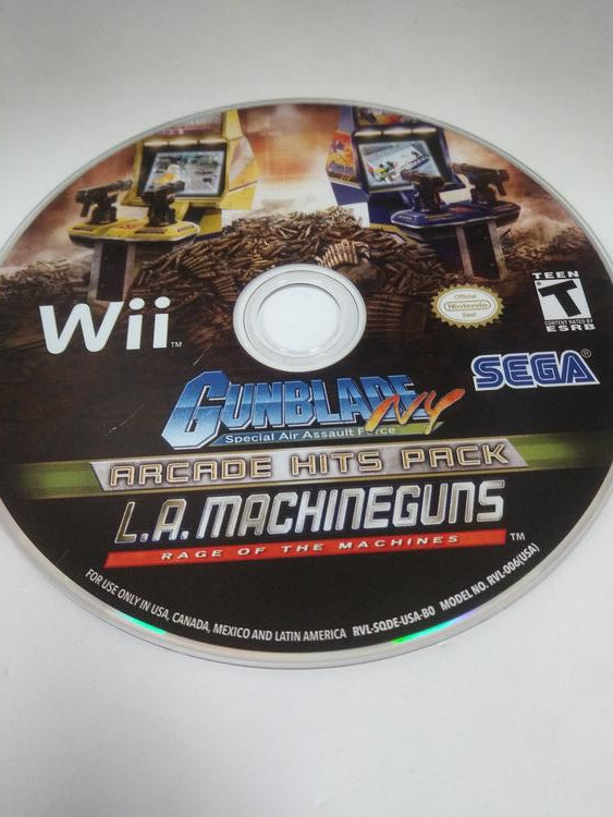 GUNBLADE N-Y & L-A MACHINEGUNS (COMPLETE IN BOX) (usagé)