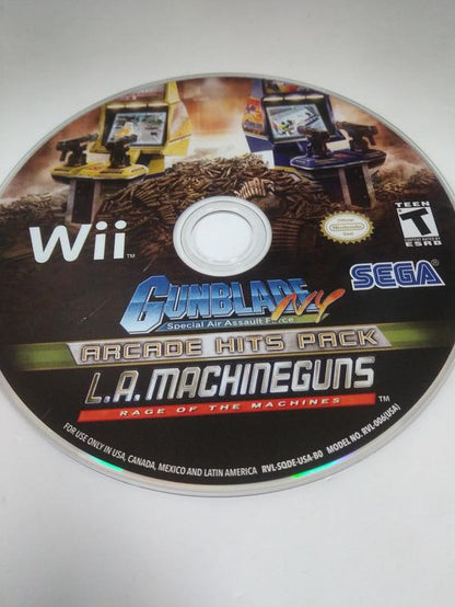 GUNBLADE N-Y & L-A MACHINEGUNS (COMPLETE IN BOX) (usagé)