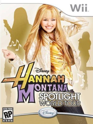 HANNAH MONTANA SPOTLIGHT WORLD TOUR (COMPLETE IN BOX)