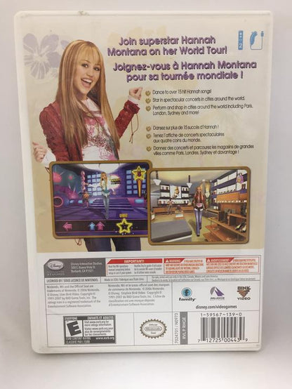 HANNAH MONTANA SPOTLIGHT WORLD TOUR (COMPLETE IN BOX) (usagé)