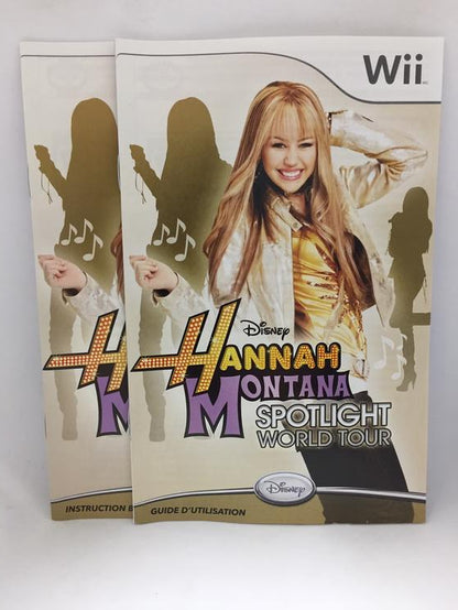 HANNAH MONTANA SPOTLIGHT WORLD TOUR (COMPLETE IN BOX)