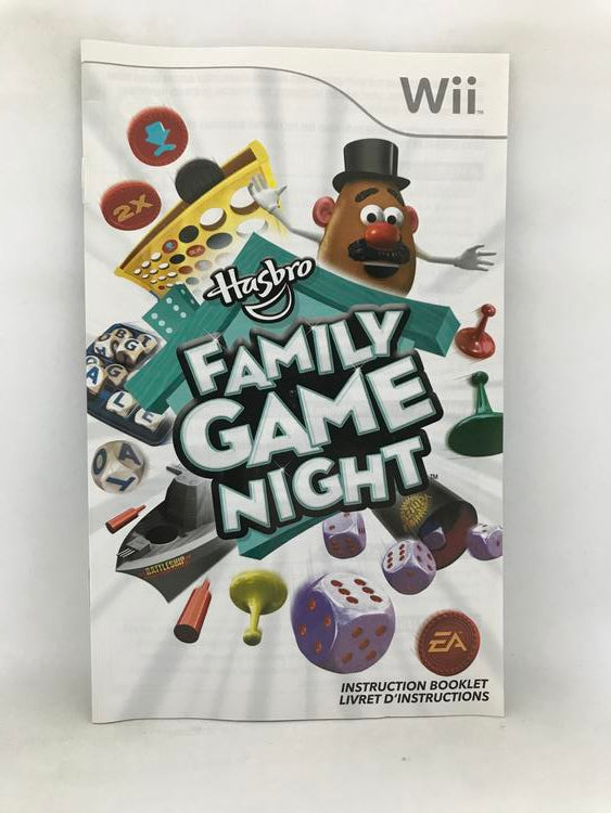 HASBRO FAMILY GAME NIGHT (COMPLETE IN BOX) (usagé)