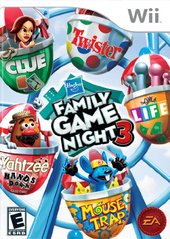 HASBRO FAMILY GAME NIGHT 3 (COMPLETE IN BOX)