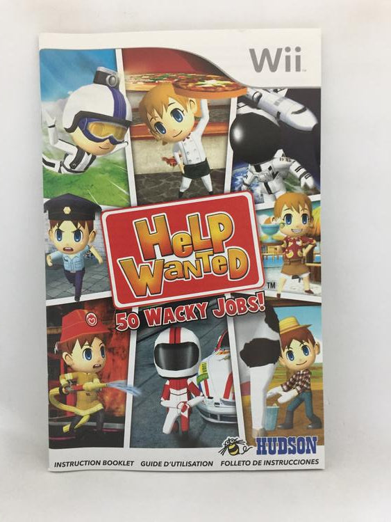 HELP WANTED 50 WACKY JOBS (COMPLETE IN BOX) (usagé)