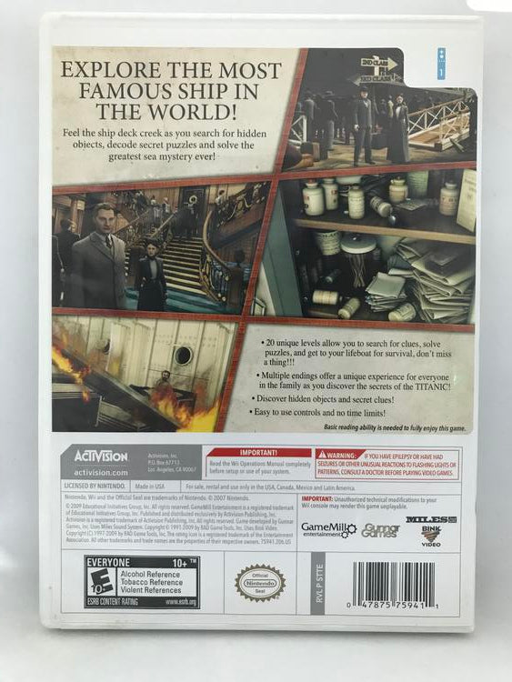 HIDDEN MYSTERIES TITANIC (COMPLETE IN BOX)