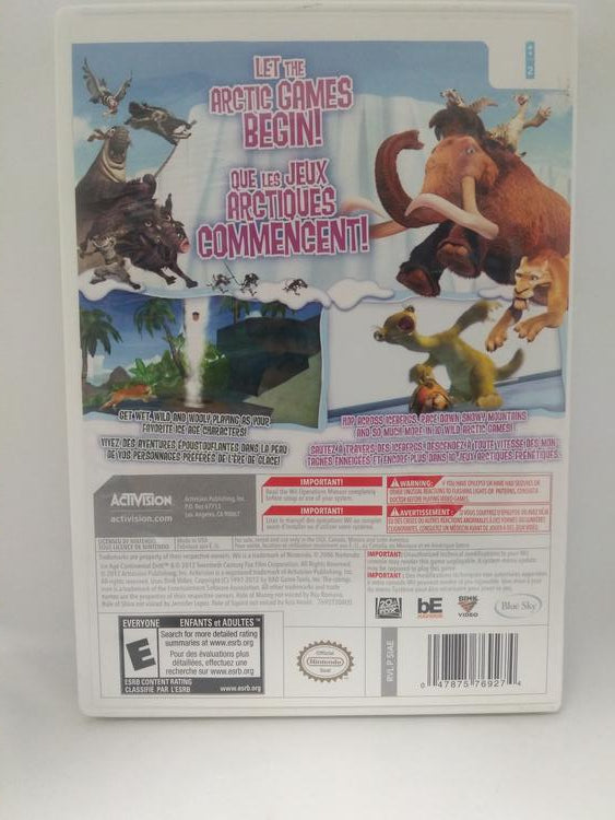 ICE AGE CONTINENTAL DRIFT ARCTIC GAMES (COMPLETE IN BOX) (usagé)