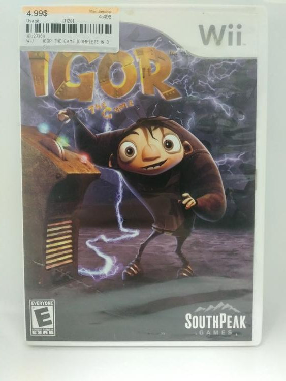 IGOR THE GAME (COMPLETE IN BOX) (usagé)