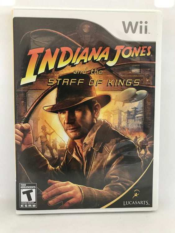 INDIANA JONES AND THE STAFF OF KINGS (COMPLETE IN BOX)