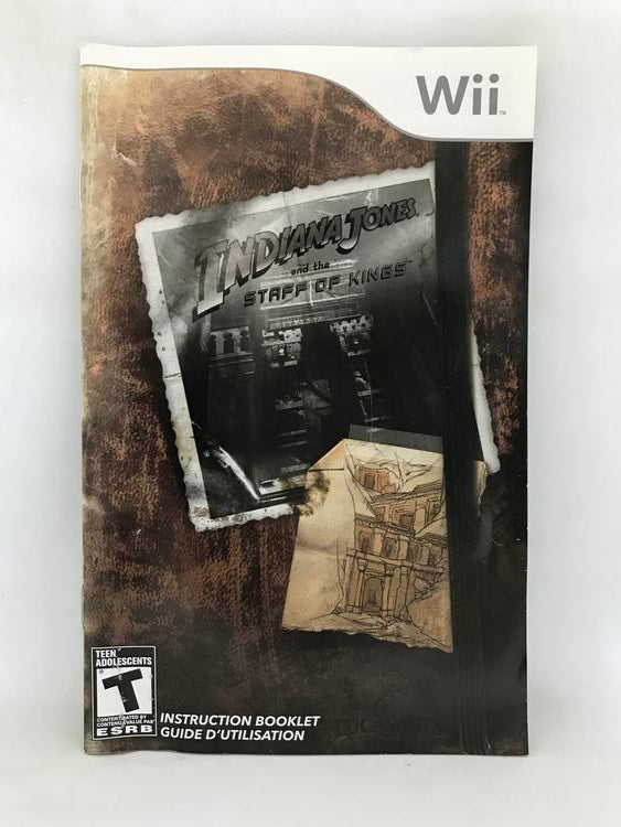 INDIANA JONES AND THE STAFF OF KINGS (COMPLETE IN BOX) (usagé)