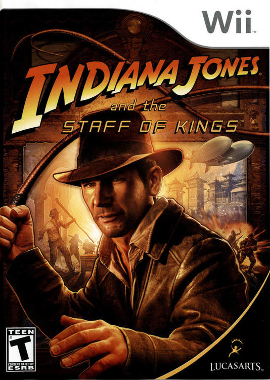 INDIANA JONES AND THE STAFF OF KINGS (COMPLETE IN BOX)