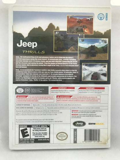 JEEP THRILLS (COMPLETE IN BOX) (usagé)