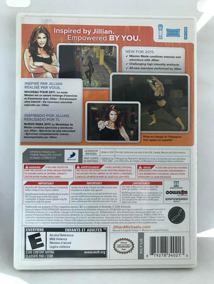 JILLIAN MICHAELS FITNESS ULTIMATUM 2011 (COMPLETE IN BOX)