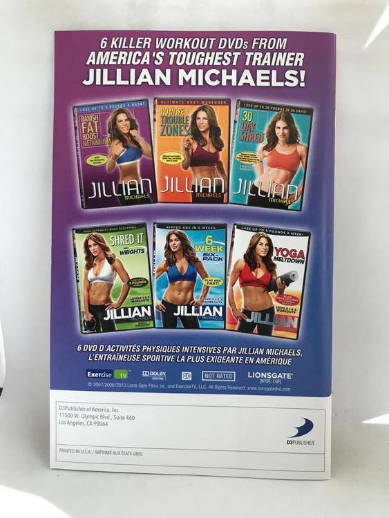 JILLIAN MICHAELS FITNESS ULTIMATUM 2011 (COMPLETE IN BOX)