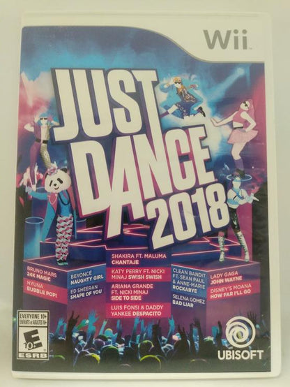 JUST DANCE 2018 (WITH BOX) (usagé)