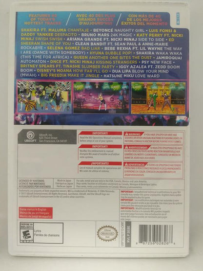 JUST DANCE 2018 (WITH BOX) (usagé)