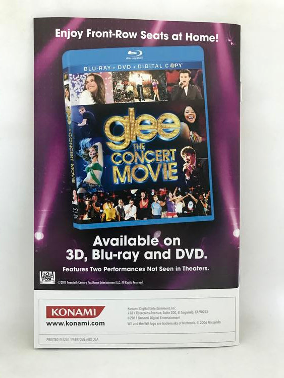 KARAOKE REVOLUTION GLEE VOLUME 3 (COMPLETE IN BOX)