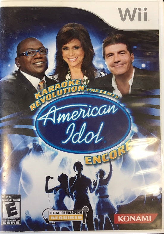KARAOKE REVOLUTION AMERICAN IDOL ENCORE (usagé)
