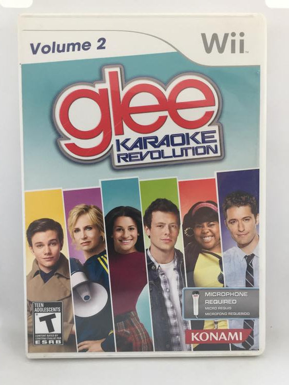 KARAOKE REVOLUTION GLEE VOLUME 2 (COMPLETE IN BOX)