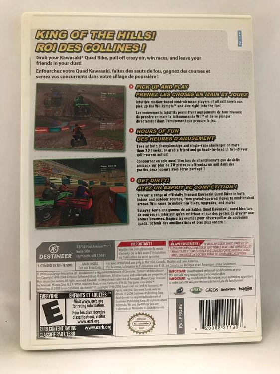 KAWASAKI QUAD BIKES (COMPLETE IN BOX) (usagé)