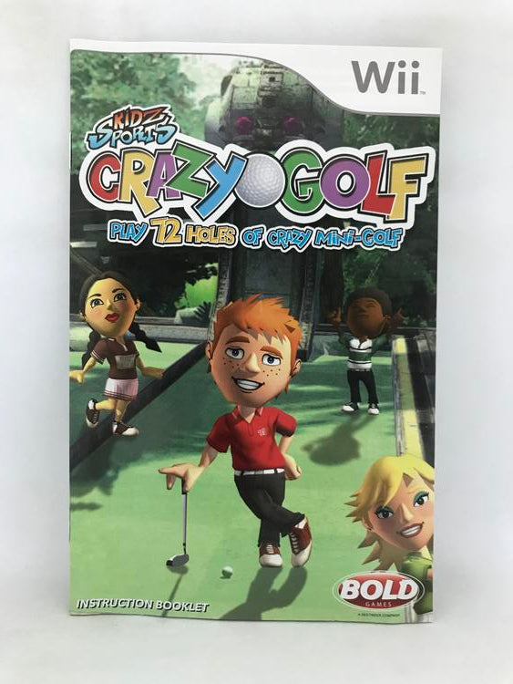 KIDZ SPORTS CRAZY GOLF (COMPLETE IN BOX)