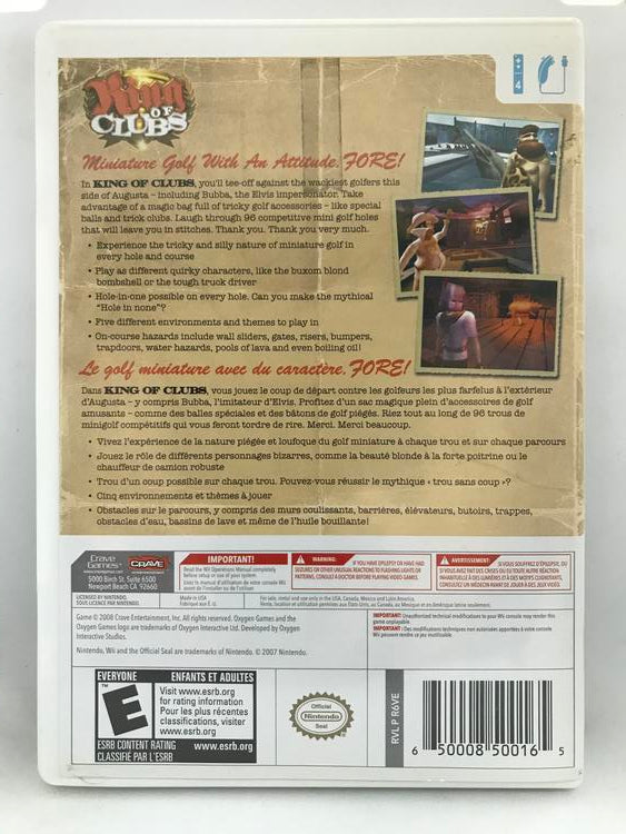 KING OF CLUBS (COMPLETE IN BOX)