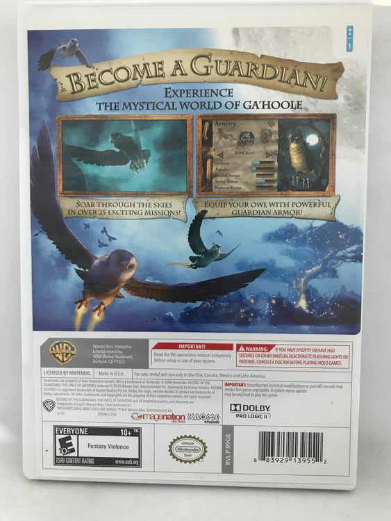 LEGEND OF THE GUARDIANS THE OWLS OF GA'HOOLE (COMPLETE IN BOX) (usagé)