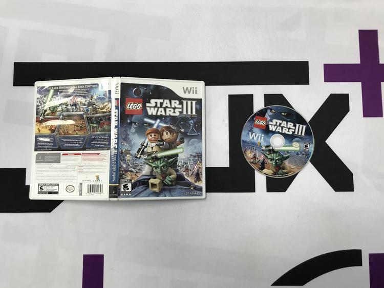 LEGO STAR WARS III THE CLONE WARS (WITH BOX) (usagé)