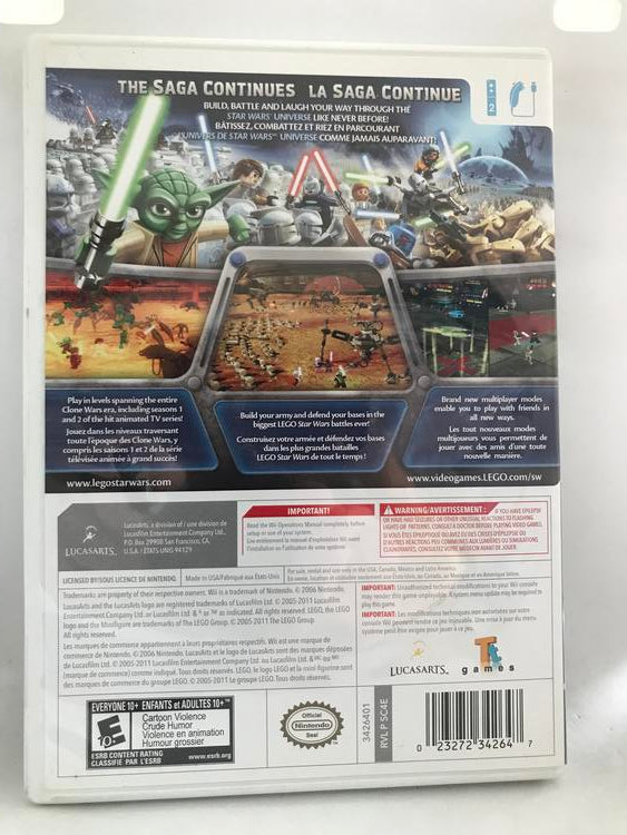 LEGO STAR WARS III THE CLONE WARS (WITH BOX) (usagé)