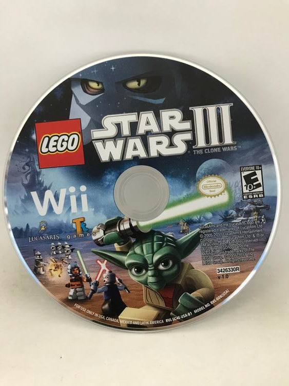 LEGO STAR WARS III THE CLONE WARS (WITH BOX) (usagé)