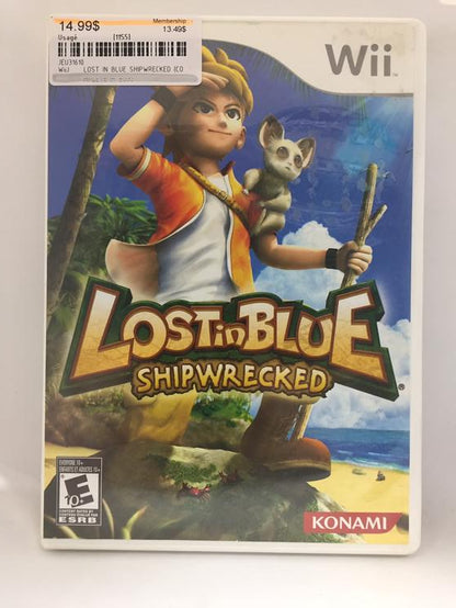 LOST IN BLUE SHIPWRECKED (COMPLETE IN BOX)