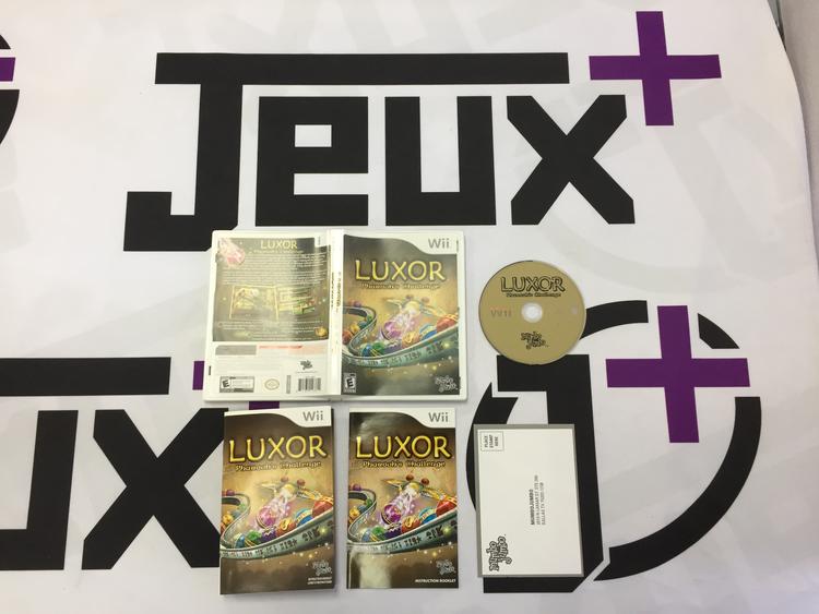 LUXOR PHARAOH'S CHALLENGE (COMPLETE IN BOX)