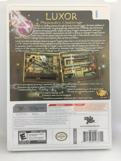 LUXOR PHARAOH'S CHALLENGE (COMPLETE IN BOX)