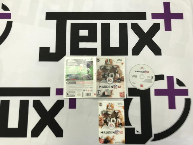 MADDEN NFL 12 (COMPLETE IN BOX) (usagé)