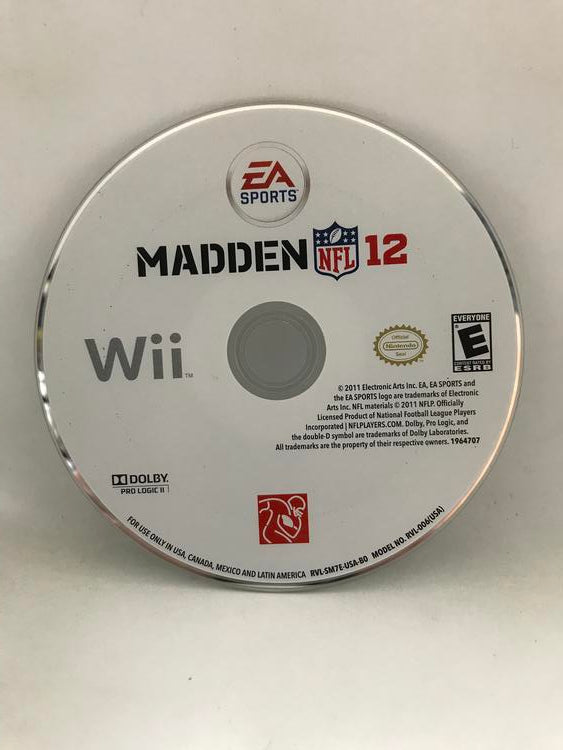 MADDEN NFL 12 (COMPLETE IN BOX) (usagé)