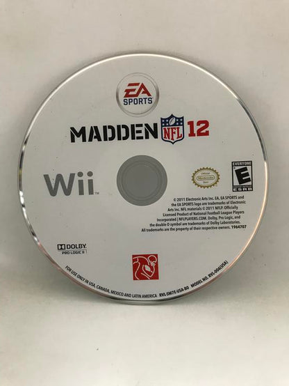 MADDEN NFL 12 (COMPLETE IN BOX) (usagé)