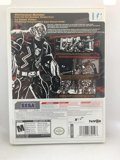MADWORLD (COMPLETE IN BOX) (usagé)