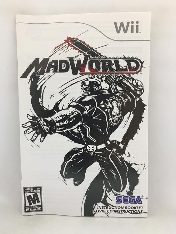 MADWORLD (COMPLETE IN BOX) (usagé)