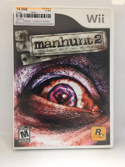 MANHUNT 2 (COMPLETE IN BOX) (usagé)