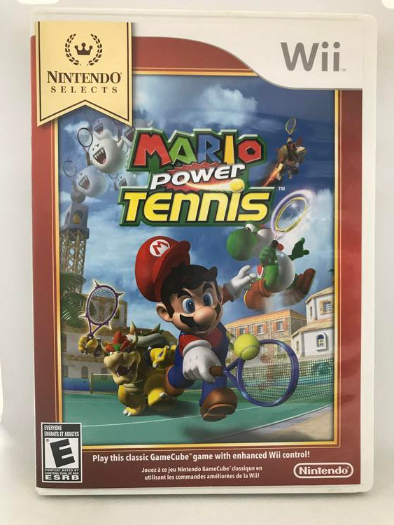 MARIO POWER TENNIS NINTENDO SELECTS (COMPLETE IN BOX)