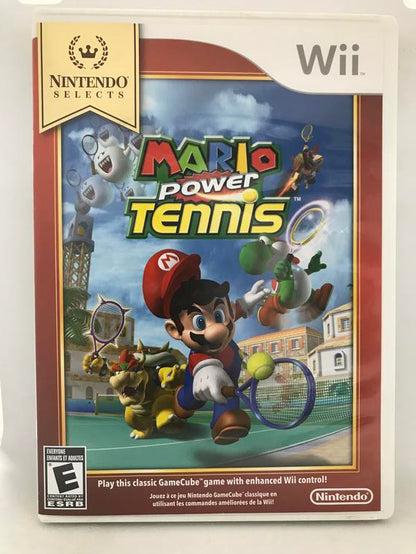 MARIO POWER TENNIS NINTENDO SELECTS (COMPLETE IN BOX) (usagé)