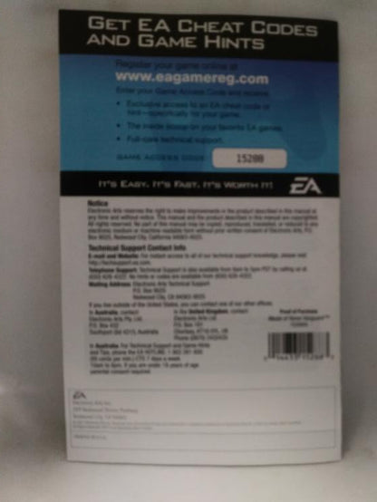 MEDAL OF HONOR VANGUARD (COMPLETE IN BOX)