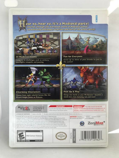 MEDIEVAL GAMES (COMPLETE IN BOX)