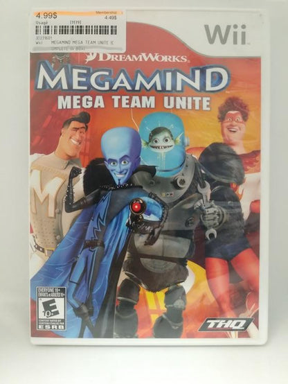 MEGAMIND MEGA TEAM UNITE (COMPLETE IN BOX) (usagé)